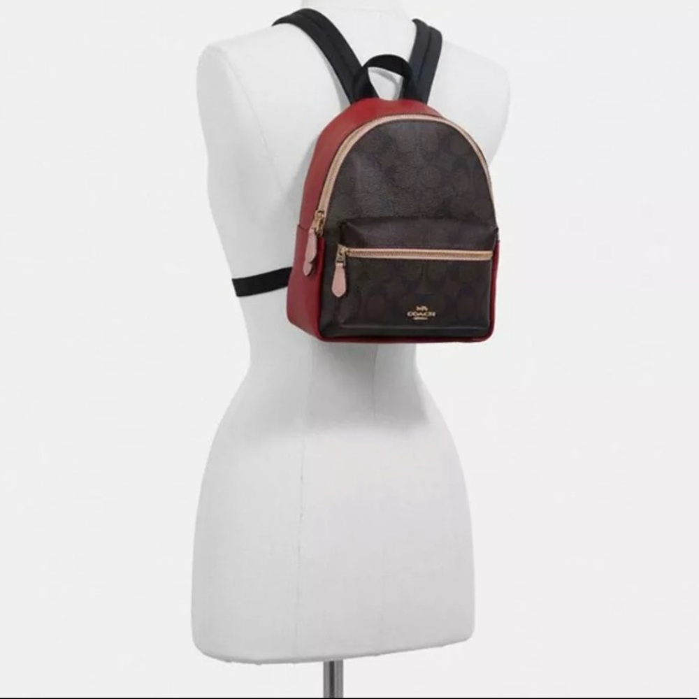 NWT coach colorbock mini backpack Charlie Brown - Picture 3 of 3